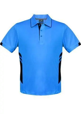 Aussie Pacific Tasman Men's Polo Shirt 1311 Casual Wear Aussie Pacific Cyan/Black S
